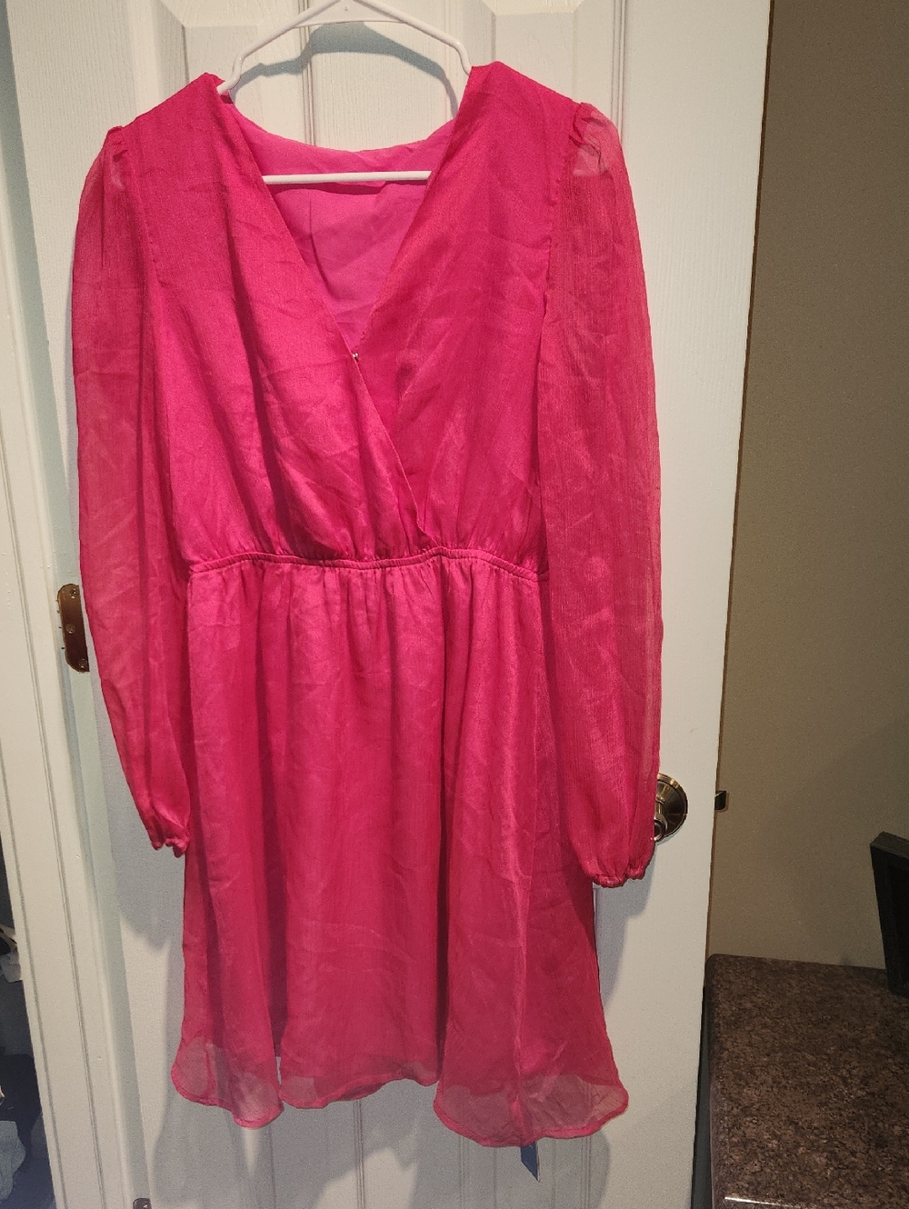 Cupshe Hot Pink Dress